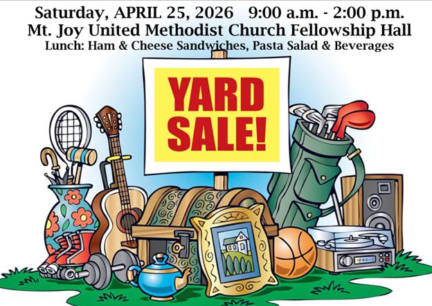 yard sale sign