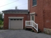 Driveway and garage