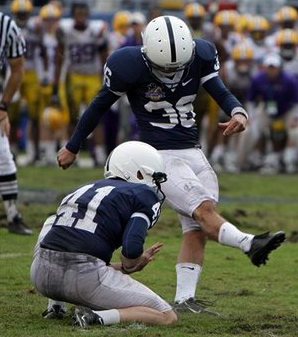 Collin Wagner will once again handle kicking duties for the Lions.