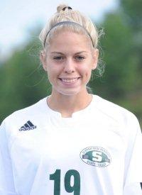 Clearfield grad senior Juliana Howell started 37 games in her career at SRU