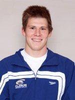 Clearfield grad and current Clarion swimmer Mark Krchnak earned four medals at the PSAC championships (Photo courtesy Clarion U. athletics)