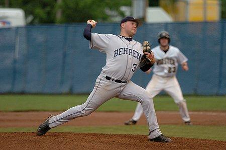 Clearfield grad Michael Moyer was AMCC pitcher of the week (Photo courtesy Penn State Behrend)