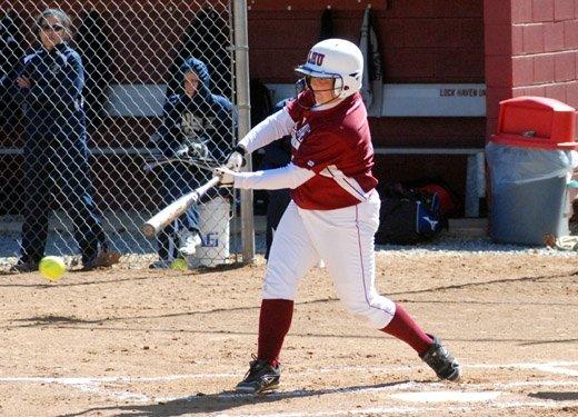 Clearfield grad Brittany Pataky leads LHU in several offensive categories (Photo courtesy LHU Athletics)
