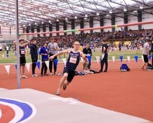 Clearfield grad Mike Johnson won two events for Penn State Behrend at the Westminster Invite (Photo courtesy PS Behrend Athletics)