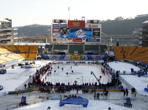 The 2011 Winter Classic was played at Heinz Field in Pittsburgh. Happy Valley would be an excellent locale for the next Winter Classic.