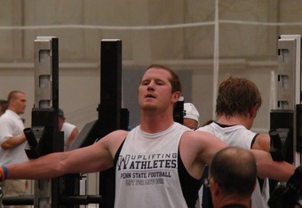 Penn State QB Matt McGloin took part in Friday's Lift For Lift and spoke with the media about the 2011 season.