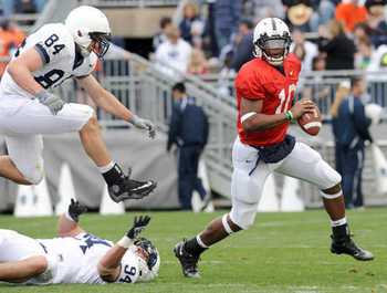 Penn State quarterback Paul Jones has been benched by academics.