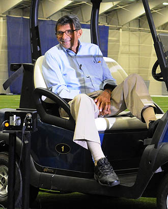 Penn State coach Joe Paterno says he will be on the sidelines for the season opener.