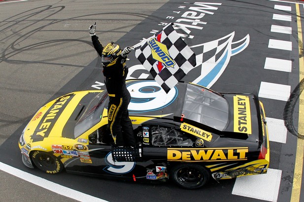 It was bound to happen at some point, but Marcos Ambrose finally got his long-awaited first NASCAR Sprint Cup Series victory Monday at Watkins Glen.