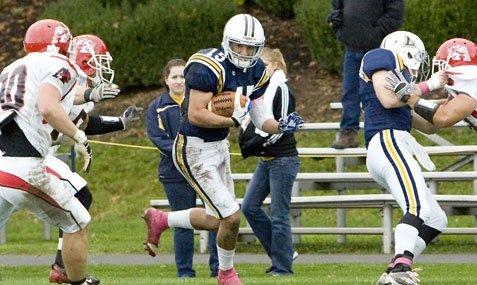 Lycoming's Jarrin Campman scored a TD in Saturday's win (Photo courtesy Lycoming Athletics)