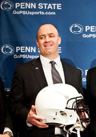 Bill O'Brien was introduced as Penn State's new football coach on Saturday.