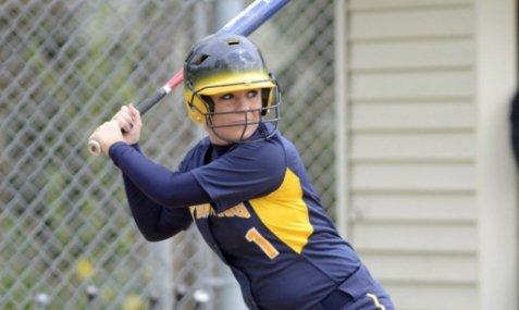 Curwensville grad Holly Lansberry is sporting a 12-game hit streak for Lycoming (Photo courtesy Lycoming Athletic Dept.)