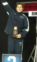 NCAA runner-up Scott Rosenthal of Clearfield representing PSU (Photo courtesy gopsusports.com)