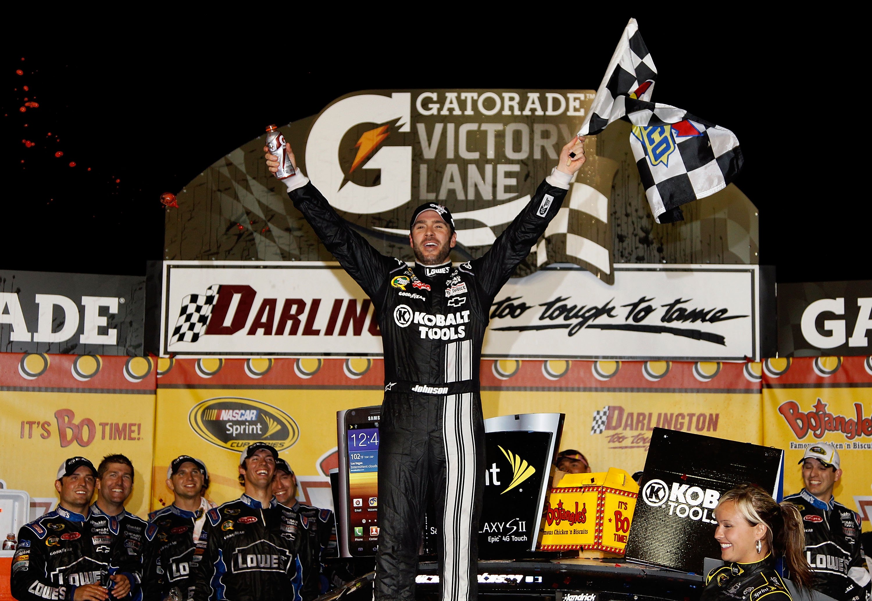 It was the historical Darlington Raceway that saw Jimmie Johnson give his car owner, Rick Hendrick, his unmatched 200th win in NASCAR.