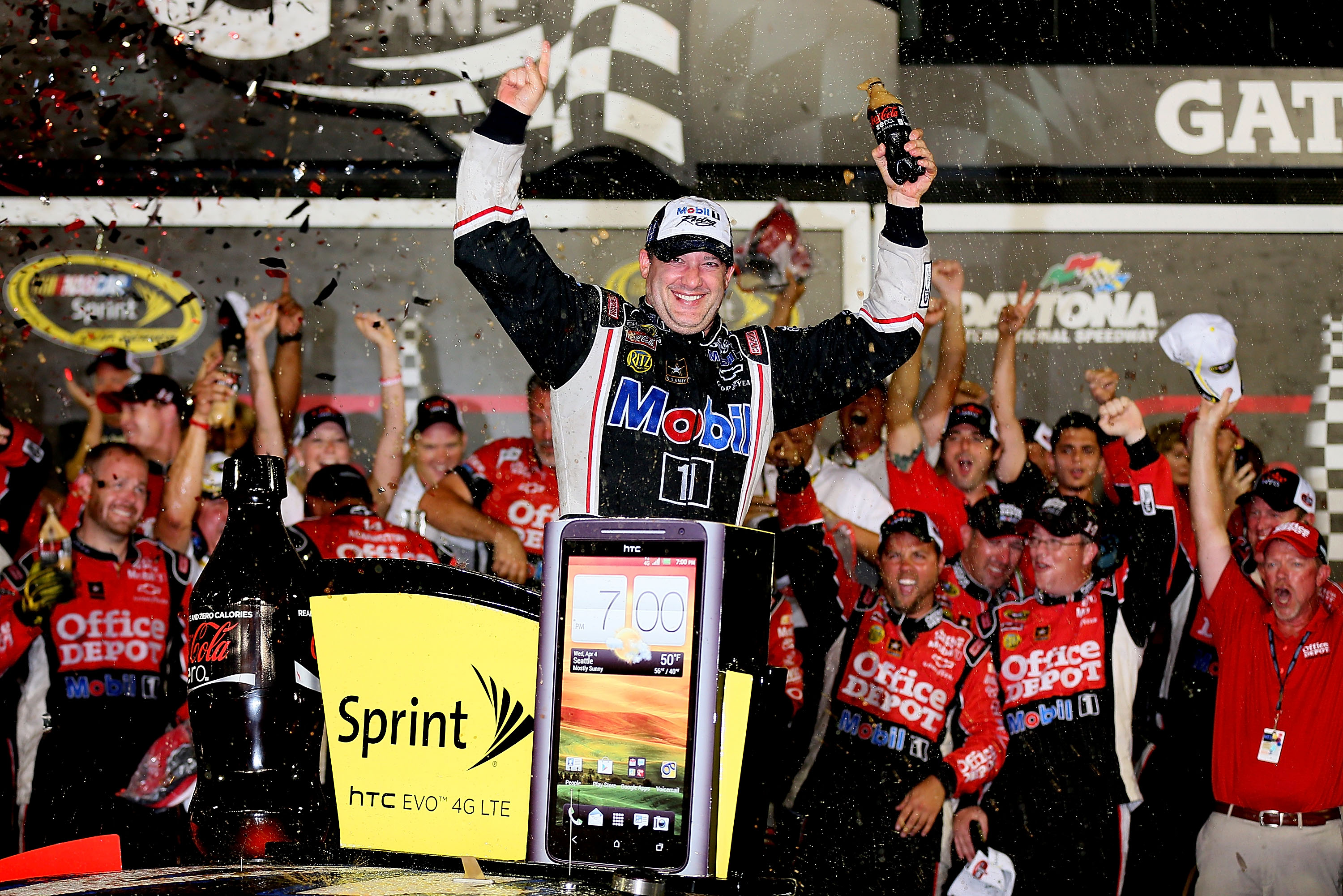 A wild ending to Saturday night's event saw Tony Stewart get his third win of the season.  However, the biggest story of the night came long before the green flag.