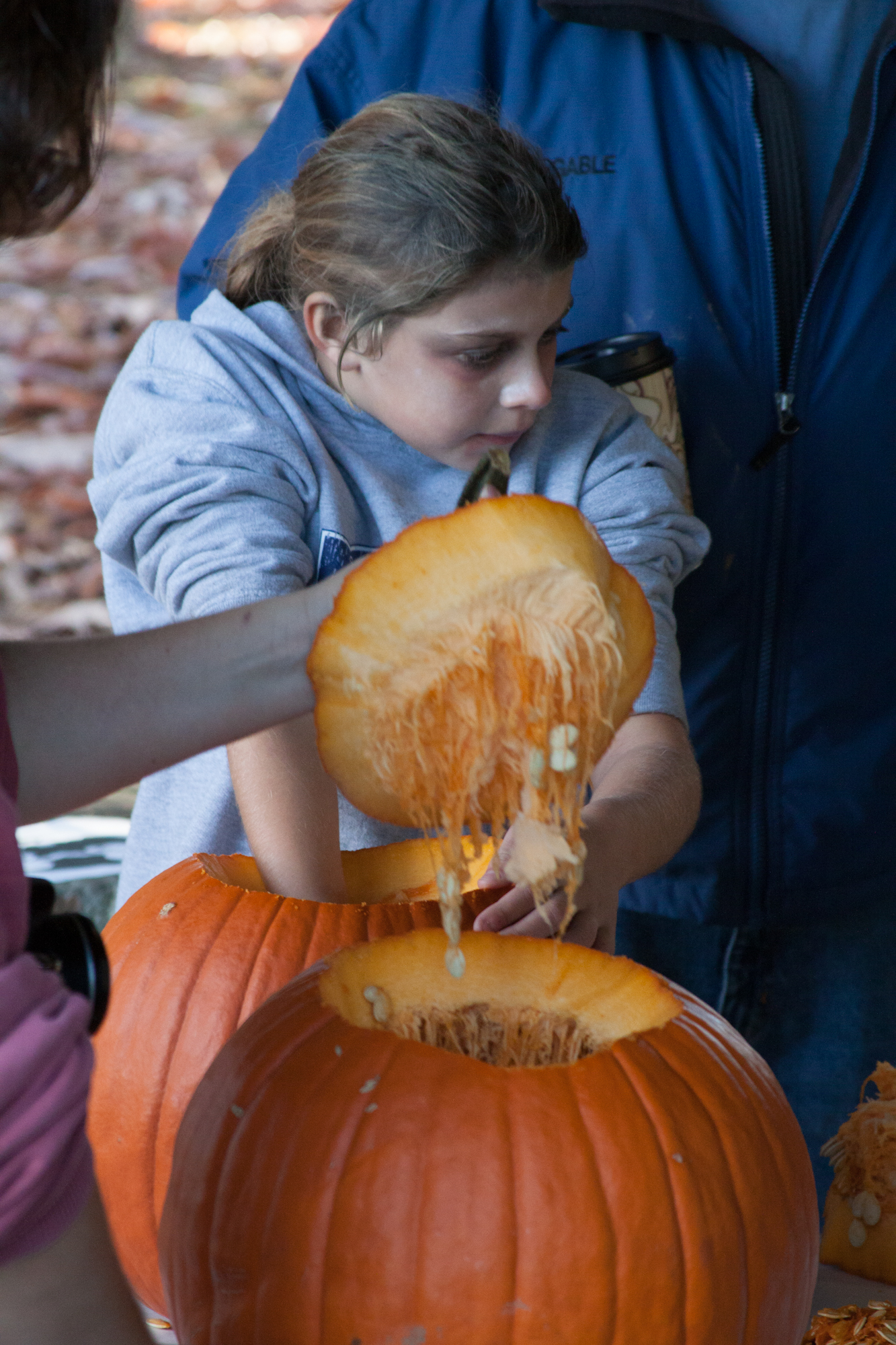 Pumpkin carving.
