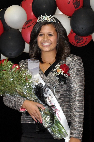 2012 Clearfield Homecoming Queen Ausha Shaw (Photo by Paul Dietzel)