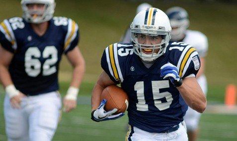 Clearfield grad and Lycoming senior Jarrin Campman was named All-MAC Second Team wide receiver (Photo courtesy Lycoming Athletic Dept)