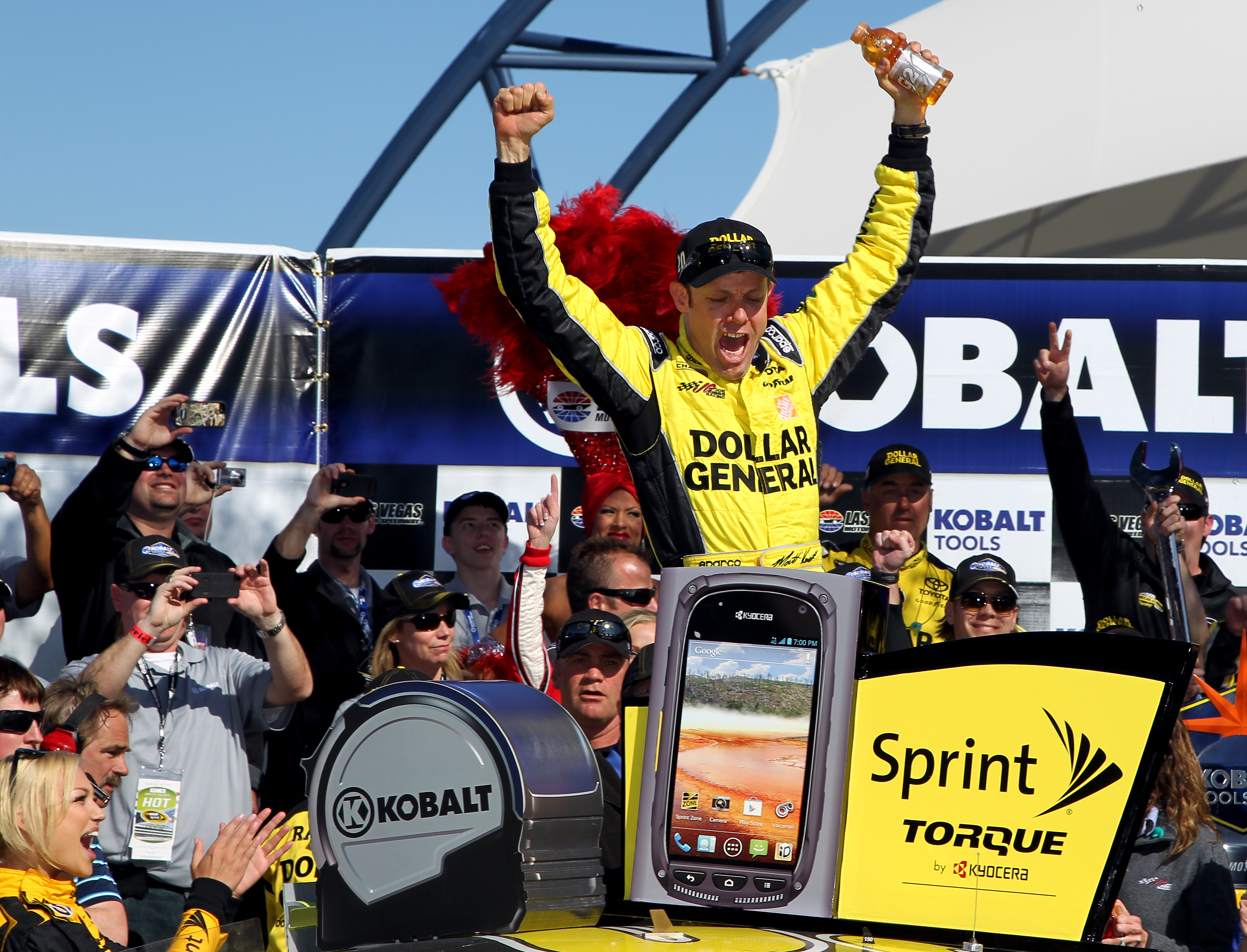 After just three races, one of the four drivers that switched teams in the off-season broke into victory lane.  That was Matt Kenseth, who scored his first win with Joe Gibbs Racing on Sunday.