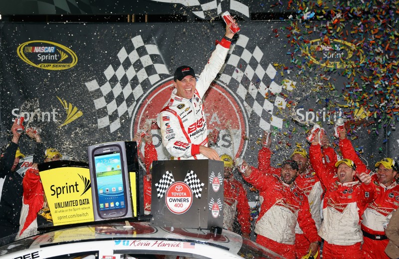 He is considered the "lame duck" this year as before it began Harvick announced he was leaving RCR.  Doesn't mean he doesn't want a few more wins with them, and he got the first of the year Saturday night.