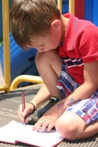 Clearfield Hospital Hospice will host its annual Camp Promise: Grief Camp for Children and Teens from June 24-27 at the VFW Picnic Grounds along Industrial Park Road in Clearfield. Rylan Kelley, a camper, is shown journaling, which is one of the many planned activities. For more information, please contact Lori Parks at 814-768-2157. (Provided photo)