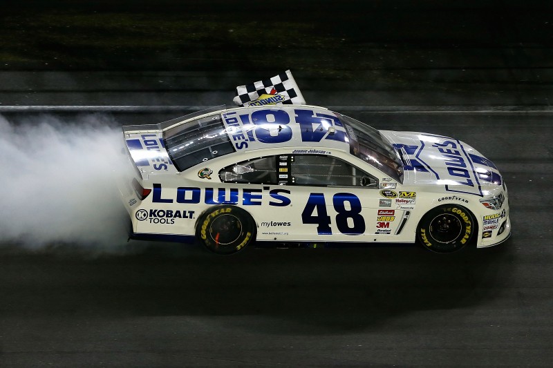 For the first time since 1982, one driver would sweep both races at Daytona.  That man, the most dominant driver of the last 11 seasons, Jimmie Johnson.