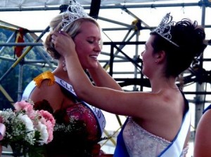 Taylor Rae Goodman, 18, of Curwensville was crowned the Clearfield County Fair Queen. (Photo by Jessica Shirey)
