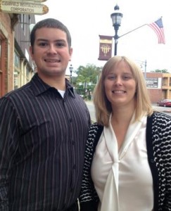 Chris Renaud and Heather Bozovich of the CRC (Provided photo) 