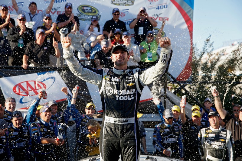 He's back...Jimmie Johnson returned to victory lane, winning at the "Monster Mile" in Dover.