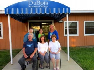 Pictured, from left in the front, are Basics/Beginners Workshop students Wayne Ginter, Carol Bembenic and Shirley McCoy. In the back, from left, are Kathie Ginter, Amy Bembenic, volunteer and Debra Rhed, workshop instructor. Missing from photo is Patty Smith. (Provided photo)