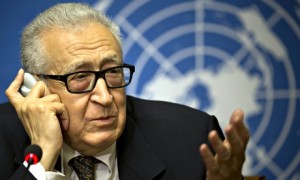 Lakhdar Brahimi told a press conference in Geneva that co-operation from both sides and a lot of support from the outside is needed. (Provided photo) 