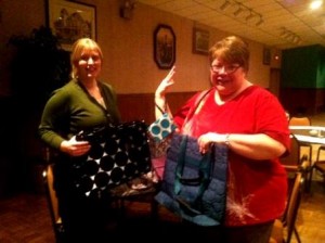 Thirty-One items showcased by Heather Bozovich, Clearfield BPW president and Robin Foor, Clearfield BPW parliamentarian. (Provided photo)