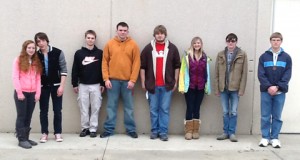 Shown are members of the DAHS Science Team that competed at the Science Olympiad at Penn State Behrend on March 11. Shown, from left, are Kayla Brennan, AaronWolfe, Matt Campbell, Padon Rishell, Andrew Wells, Alexendra Feldbauer, Jacob Sutter and Sawyer Rensel. Rensel and Wells were medalists in the Elastic Flyer Competition. (Provided photo)