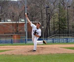 Kurtis Krise's season ended after he picked up his third win for Penn State Altoona (Photo courtesy PS-Altoona)
