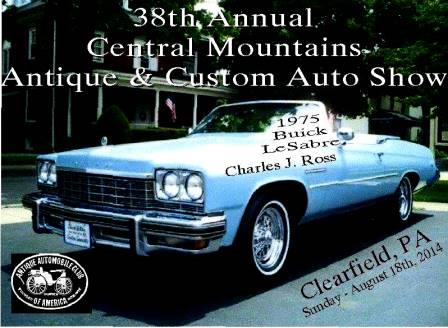 This 1975 Buick LeSabre Custom Convertible, owned by Charles J. Ross, will be on display at the Central Mountains Region Antique and Custom Auto Show Sunday at the Clearfield County Fairgrounds. (Provided photo)