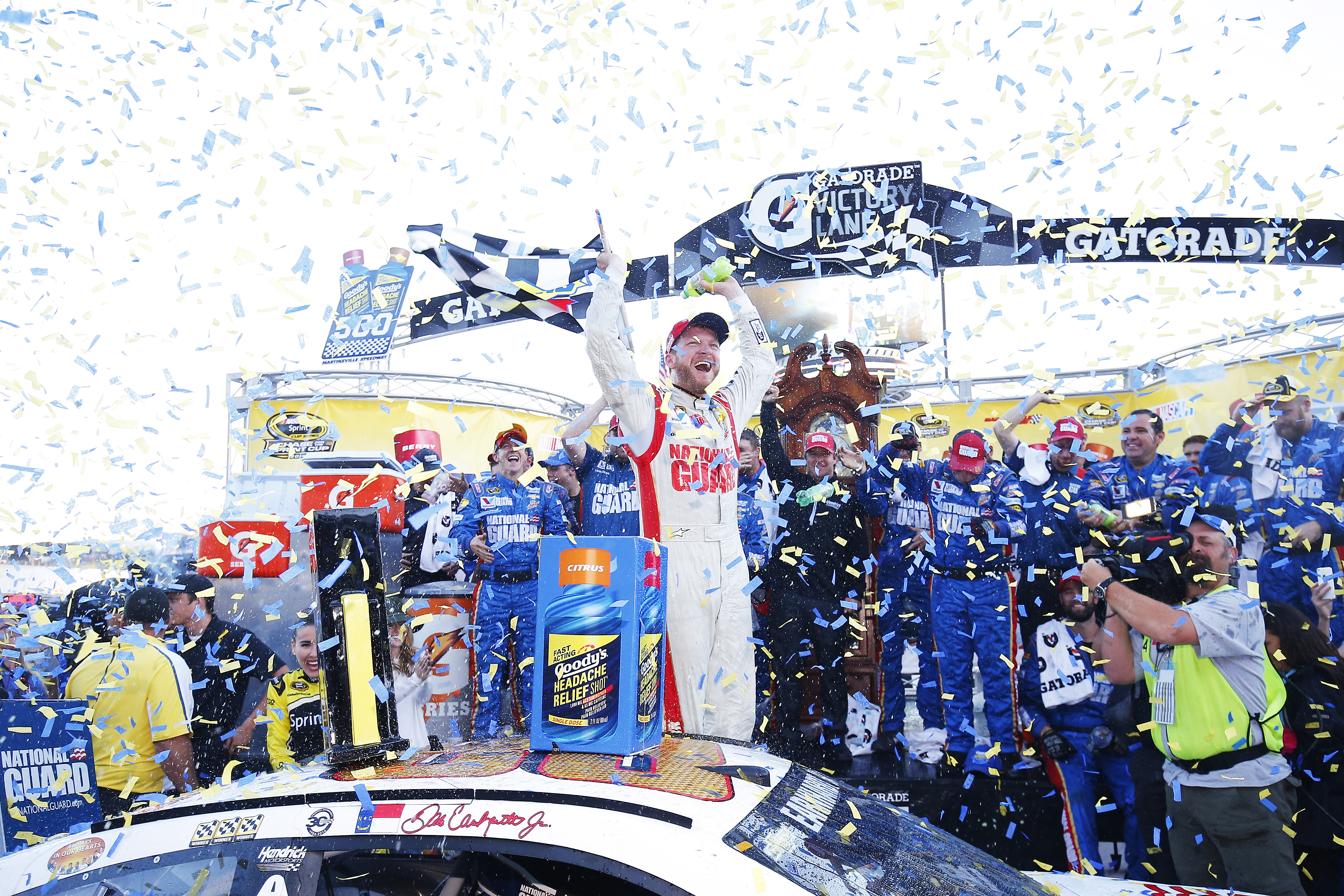 What Chase?  Sure, there is no championship this year for Dale Earnhardt Jr, but he still knows how to win.