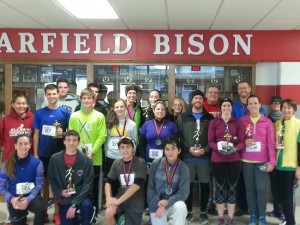 Award winners from the Bison Stampede (Photo by John Jacob)