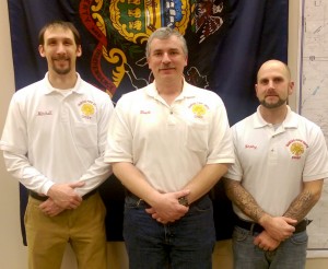 Pictured from left to right are Joe Mitchell, Bill Boyle and Ben Blakley. (Photo by Steven McDole) 