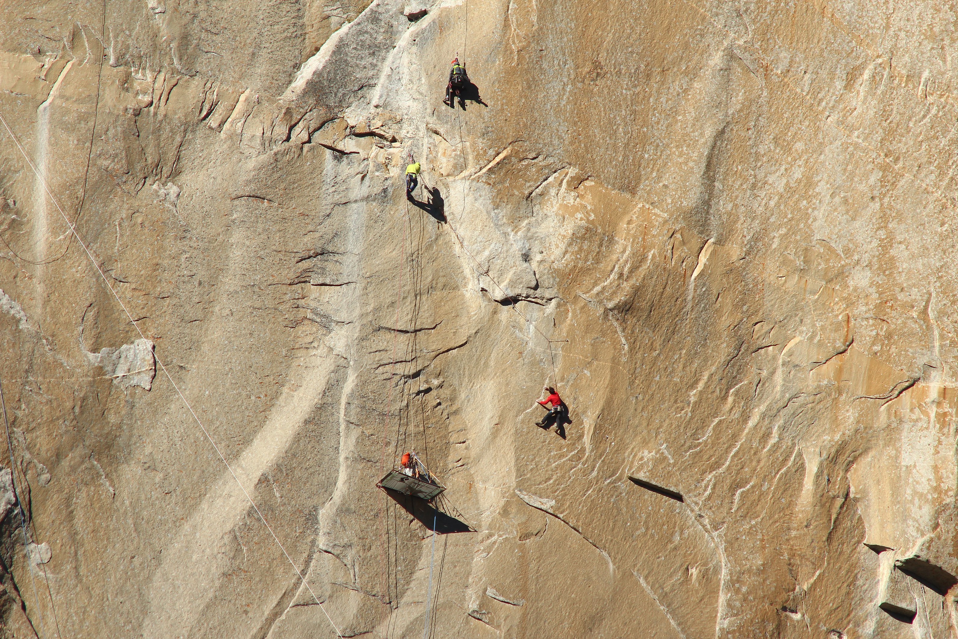 Free Climbing at Yosemite National Park