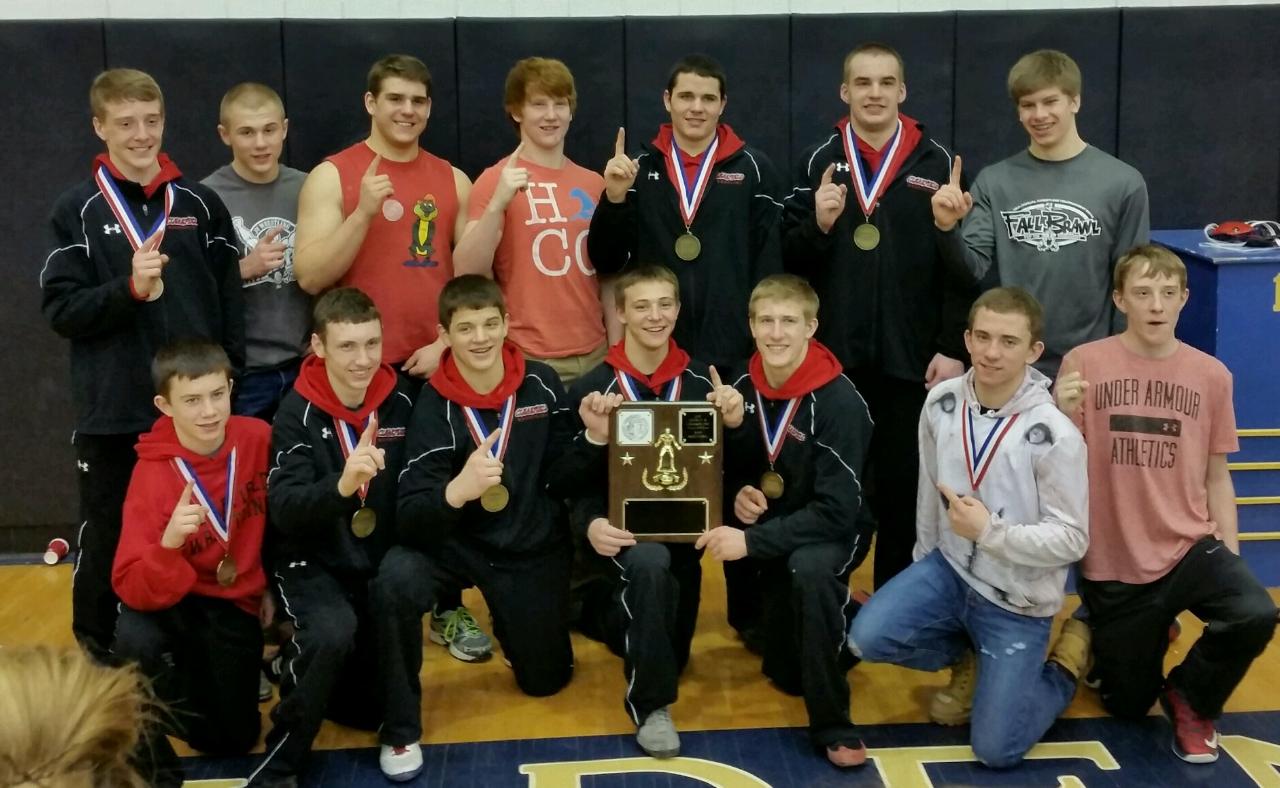 2015 District 9 AAA Team Champions (Photo by Mike "Bear" Norris)