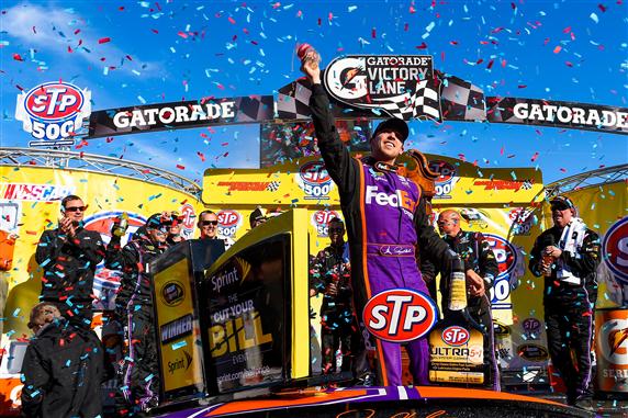 There were a lot of firsts this weekend at Martinsville.  But it wasn't the first time Hamlin had seen victory lane at this place.