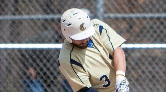 Clearfield grad Derek Danver is riding an8-game hitting streak for Clarion (Photo courtesy Clarion Athletics)