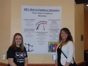 Abbey Homan and Sara Graham, business majors (Provided photo) 