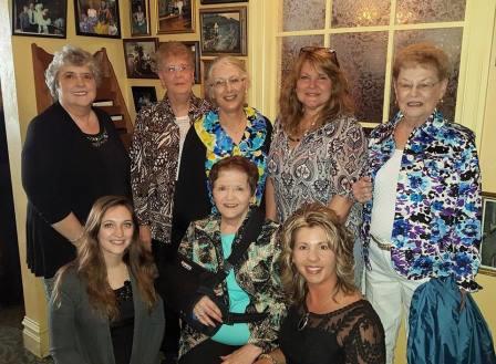 Pictured are both past and present Chamber staff members, Jackie Allen, Donna Bailey, Susan Loskoski, Julie Stewart, Marilyn Vetro, Kacee Kirkwood, Nancy Micks and Jodi August. (Provided Photo)