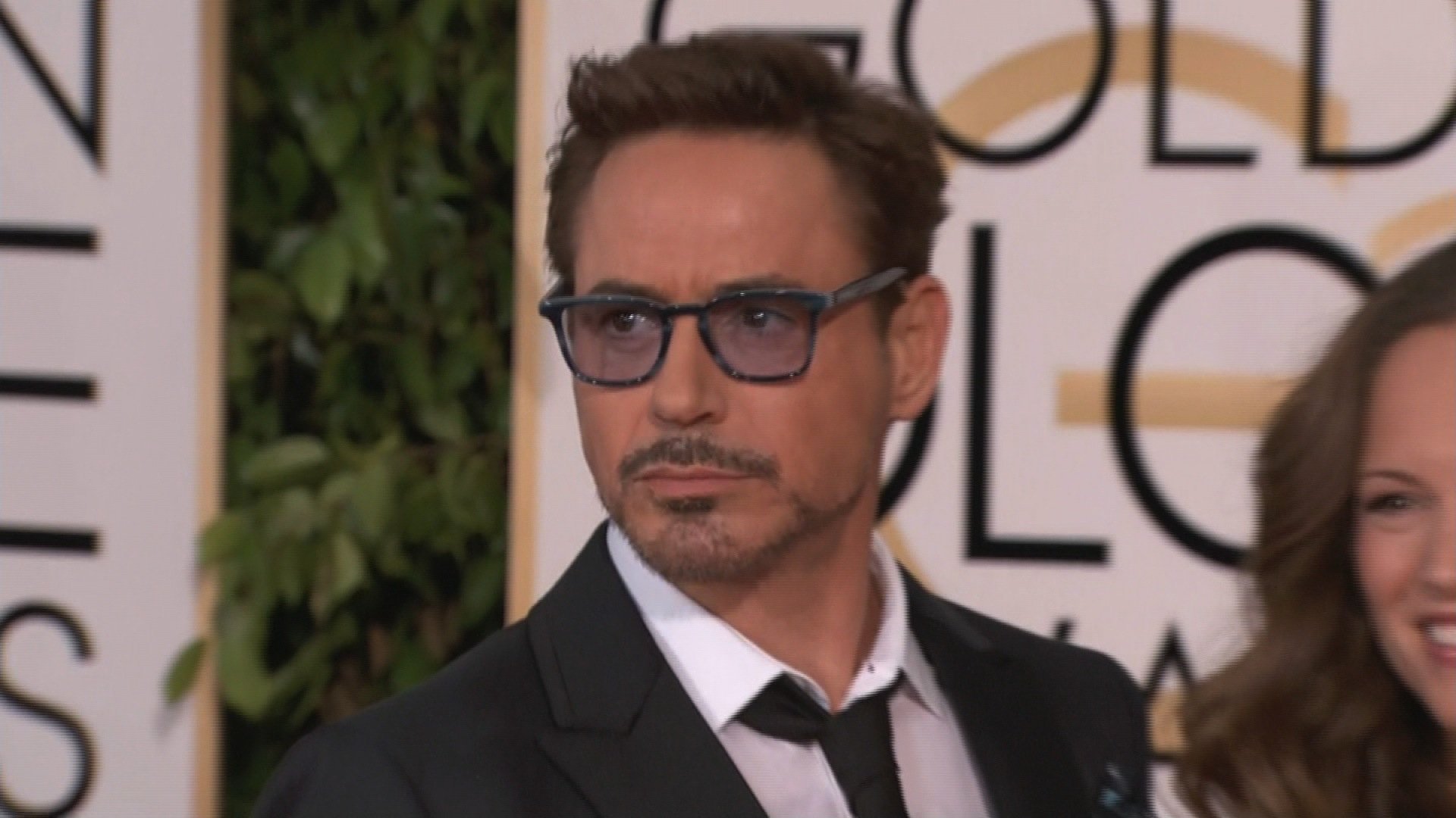 Robert Downey Jr. on the red carpet before the 2015 Golden Globe Awards in Los Angeles, CA, January 11, 2015.