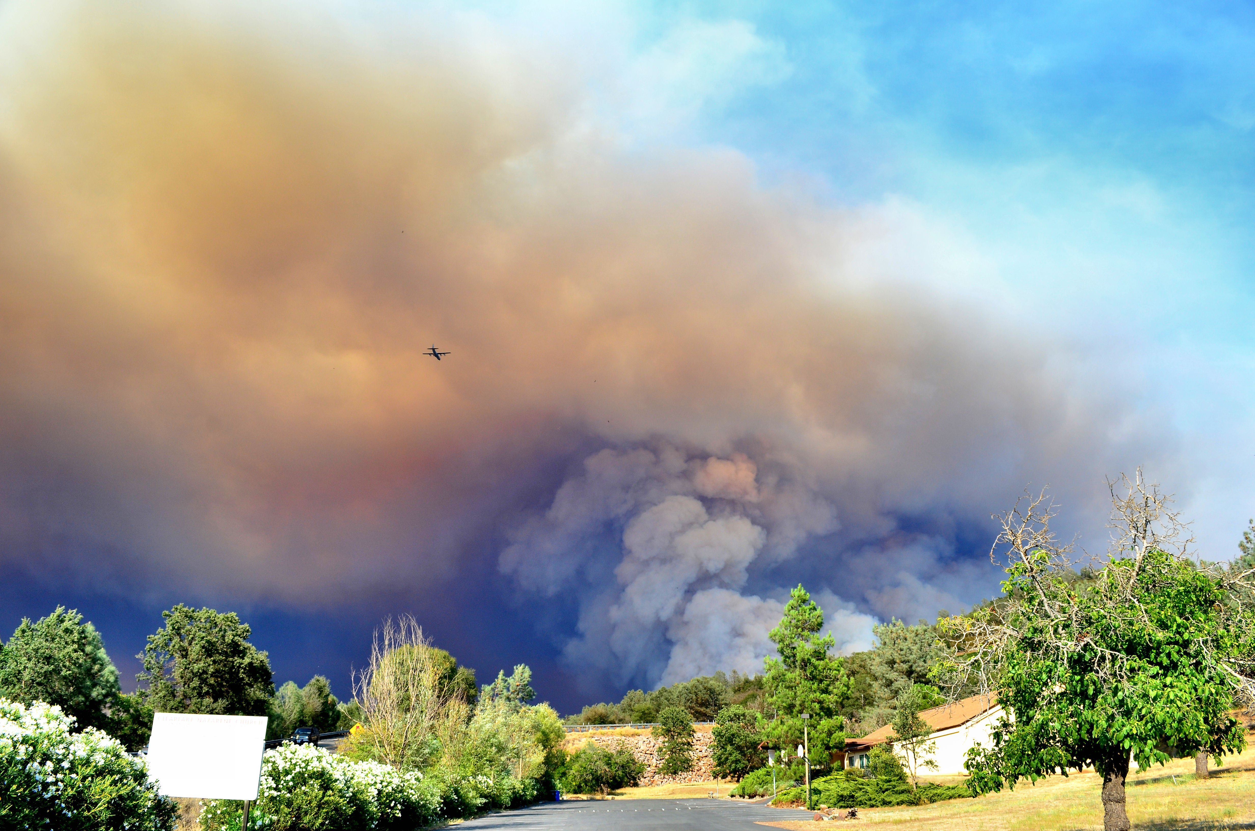 As of Tuesday, the Rocky Fire destroyed 24 homes and 26 outbuildings as it continued to burn for the sixth day, charring 65,000 acres with only 12% containment.