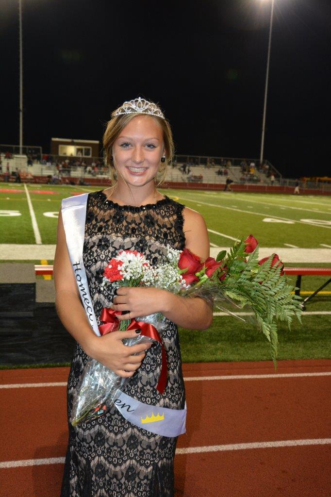 2015 Clearfield Homecoming Queen - Claire Mikesell