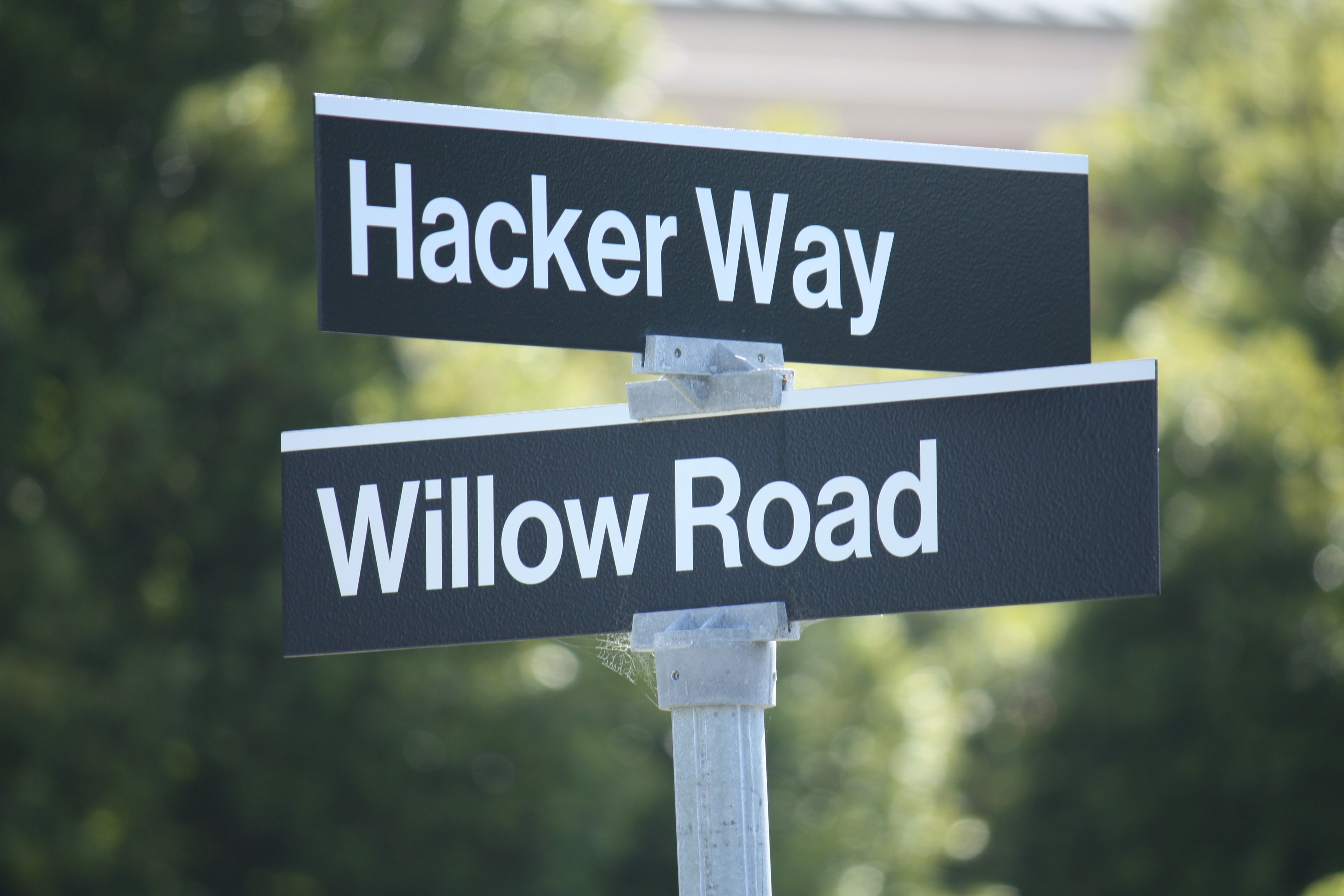 Hacker Way is the name of the Facebook's office street at the company's headquarters in Menlo Park, California.