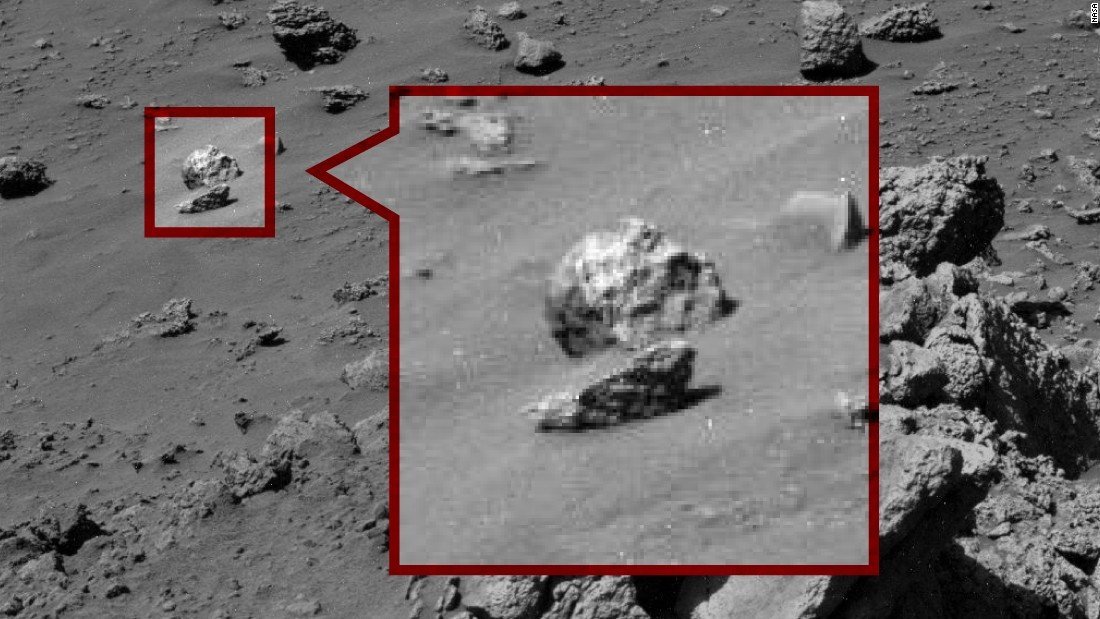 Alien hunters claim to have found evidence of life on Mars in photos taken by Curiosity rover. NASA scientist says there may be life on Mars, but only at the microbial level.