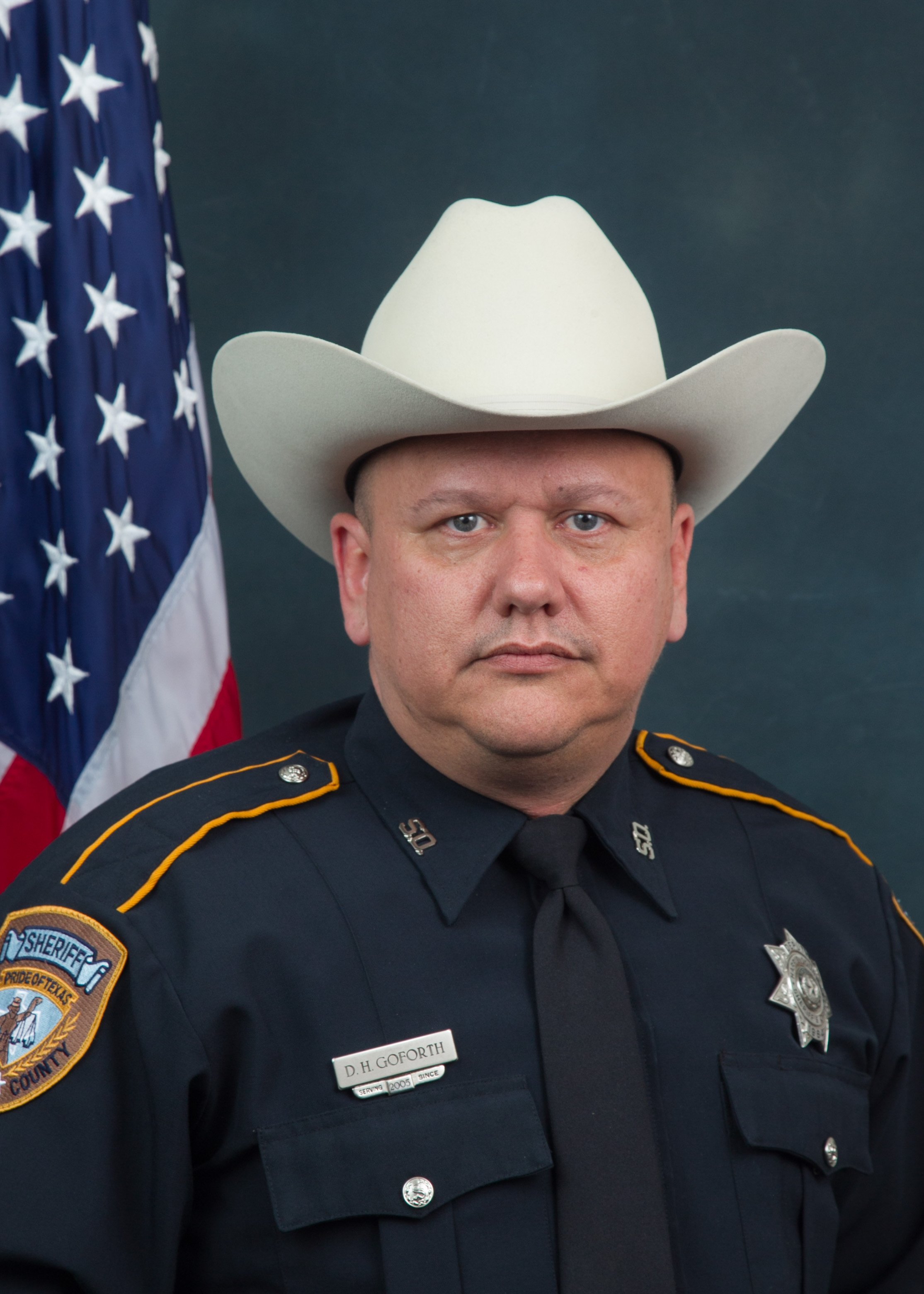 Harris County, Texas, Deputy Darren H. Goforth was shot and killed for no apparent reason at a service station August 28, 2015, by Shannon J. Miles.